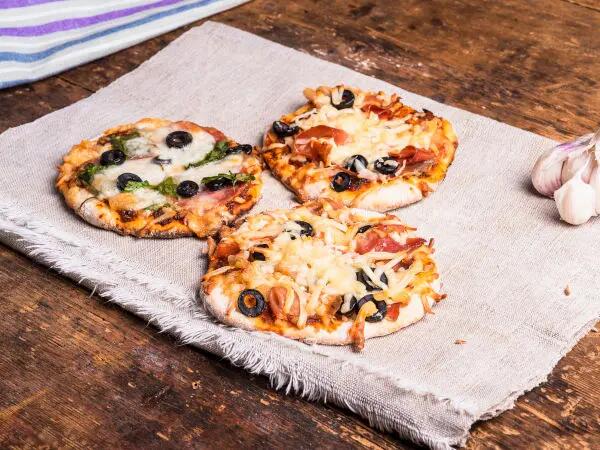 Recettes : Pizzettas aux sardines et fromage de brebis