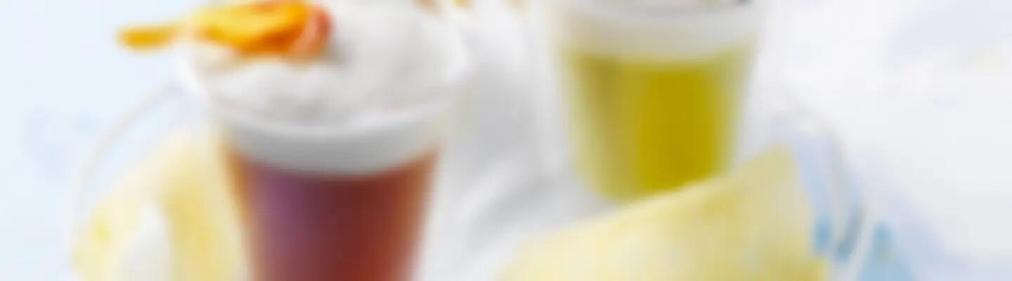 Recette : Trio de gaspachos aux tomates, chantilly au fromage frais