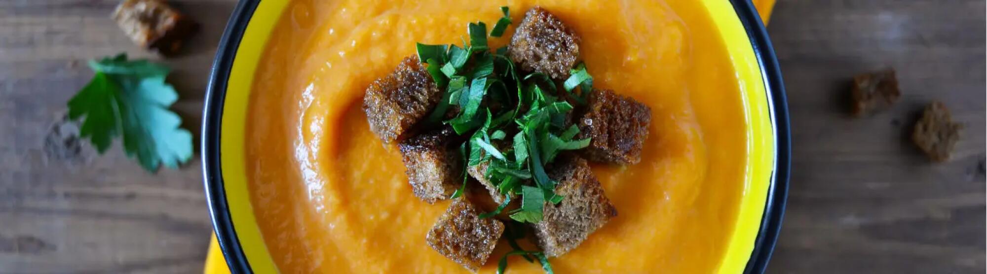 Recette : Purée de carotte au cumin et fromage frais