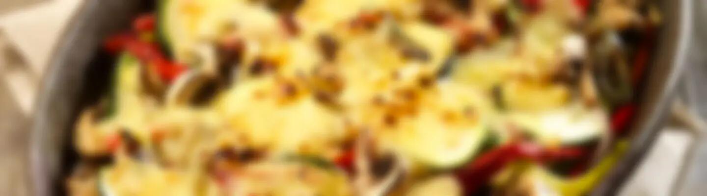 Recette : Gratin de légumes d'été au fromage à raclette