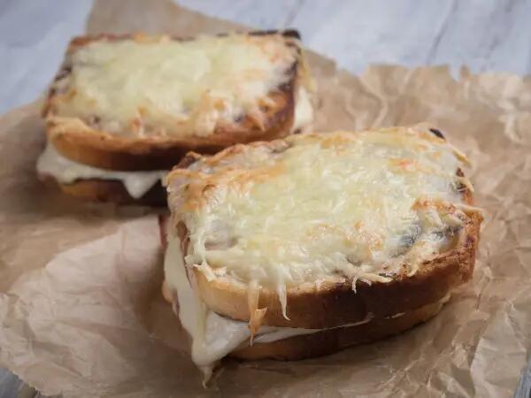 Recettes : Croque-monsieur lardons et fromage