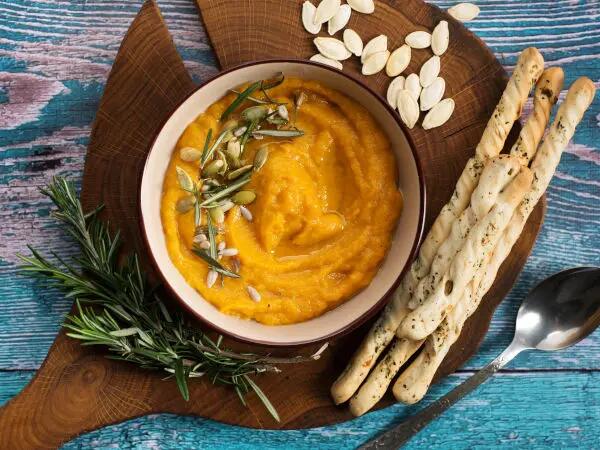 Recettes : Purée de pommes de terre et de patate douce