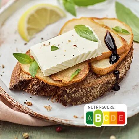 Recette : Tartine poire et fromage frais