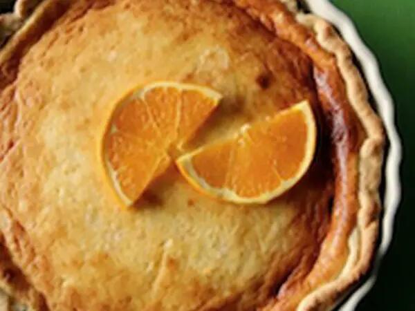 Recettes : Tarte à l’orange au fromage frais
