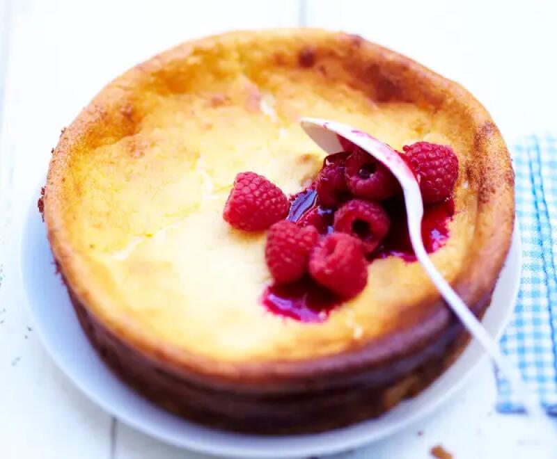 Cheesecake :  Gâteau au fromage blanc