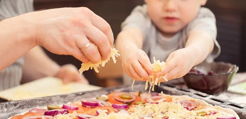 Menu du lundi : pizza maison
