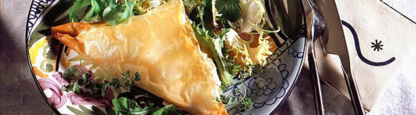 Recette : Bricks au fromage de chèvre