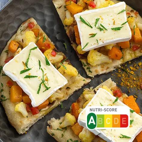 Recette : Pita orientale au chou-fleur et fromage