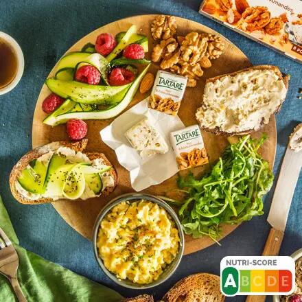 Recette : Brunch des beaux jours au fromage aux noix