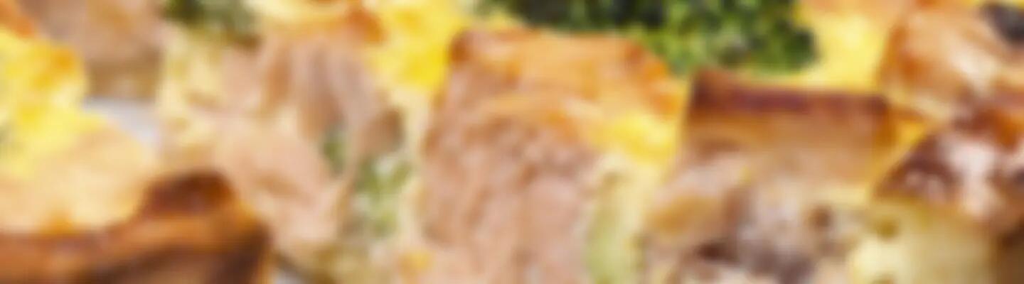 Recette : Quiche au saumon et aux brocolis