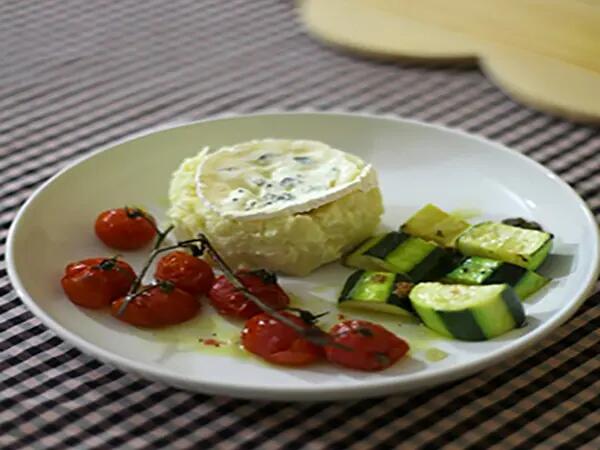 Recettes : Écrasé de pommes de terre au bleu