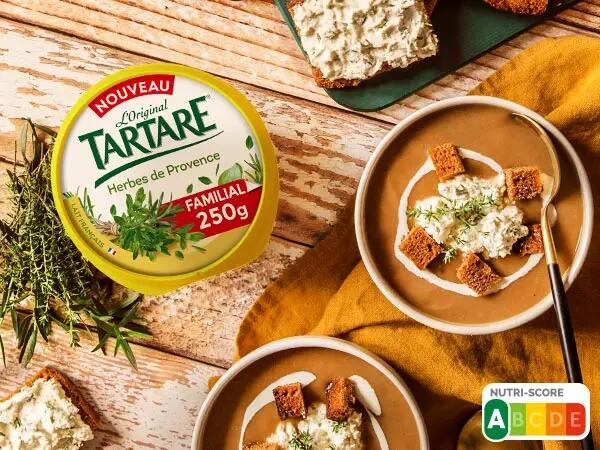 Velouté de châtaignes au Tartare Herbes de Provence