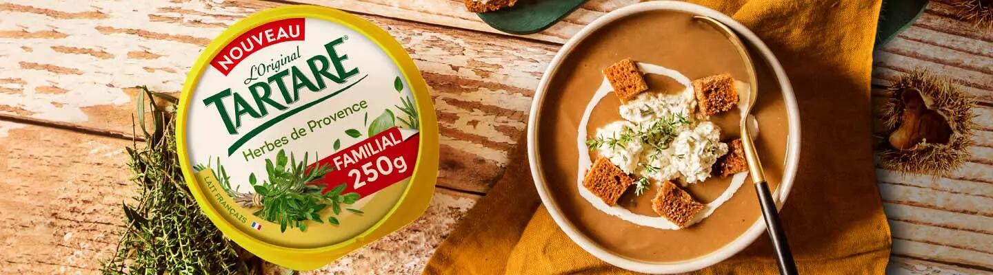 Recette : Velouté de châtaignes au fromage
