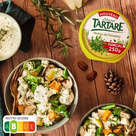 Recette : Salade de patates douces, sauce au fromage
