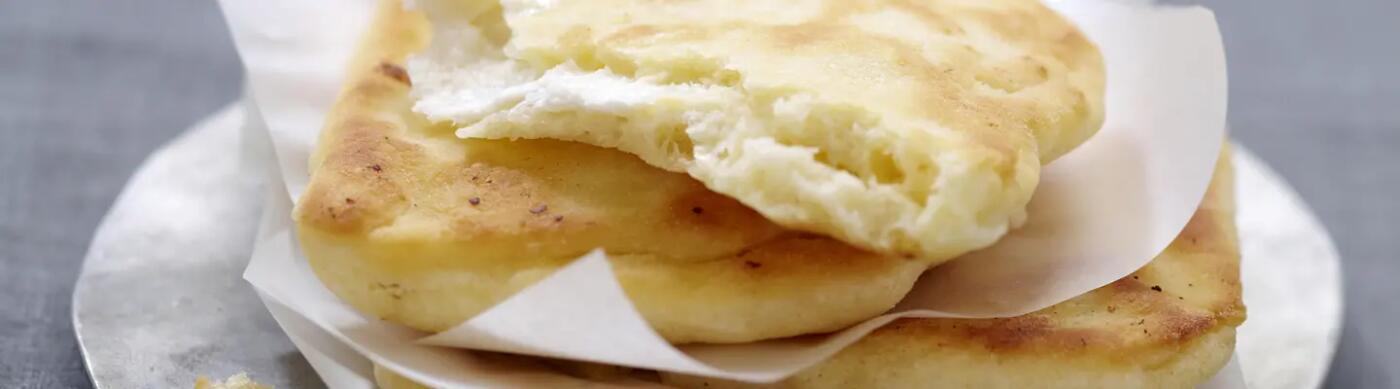 Recette : Naan au fromage