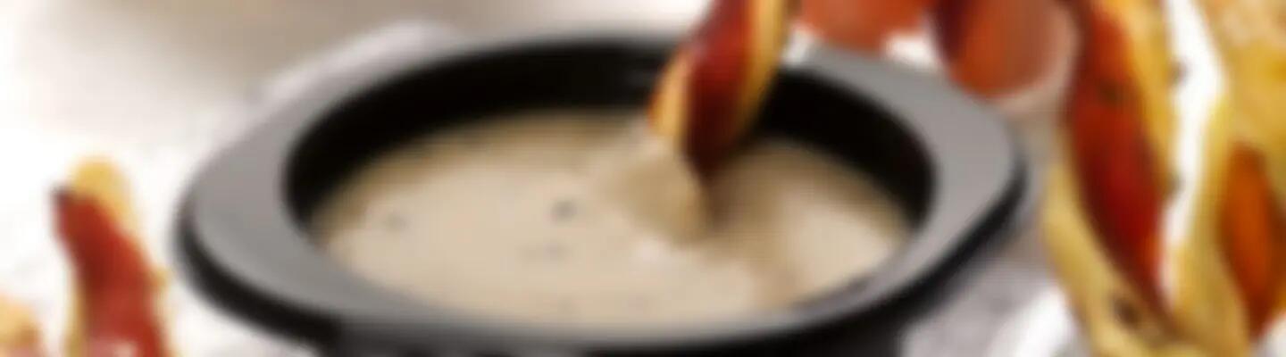 Recette : Fondue aux poivres pour l’apéritif