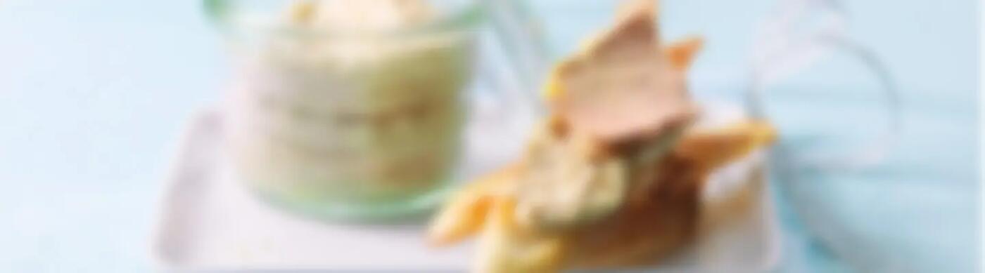 Recette : Bocal de foie gras au fromage frais