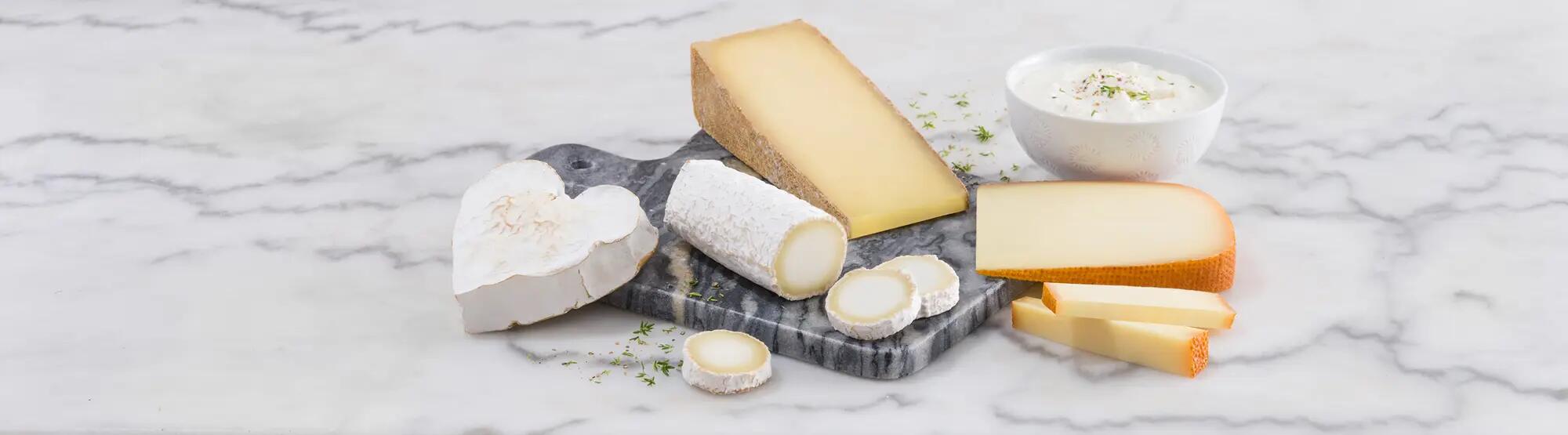 Planche de fromages fruitée
