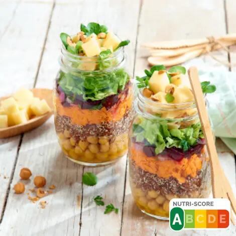 Recette : Salade quinoa, betteraves et fromage