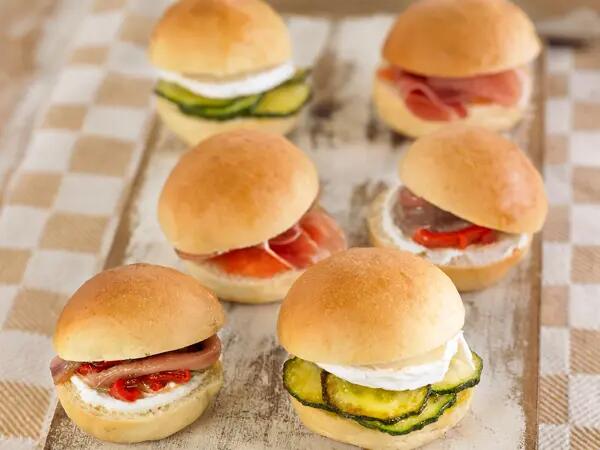 Recettes : Mini burgers au fromage de chèvre