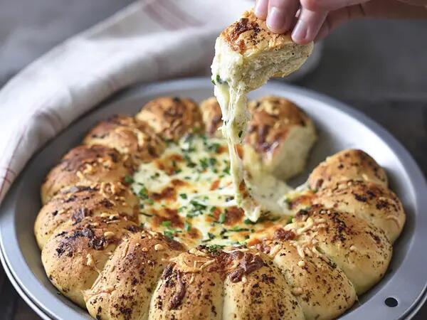 Recettes : Pizza coeur coulant à dipper