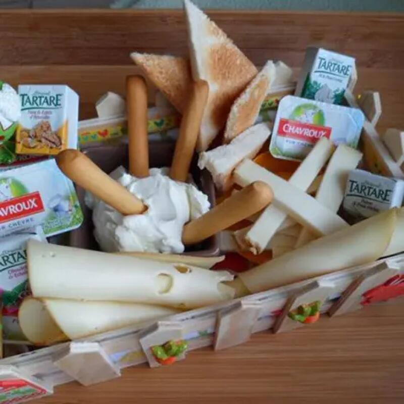 Recette : Idée de plateau de fromages pour les enfants