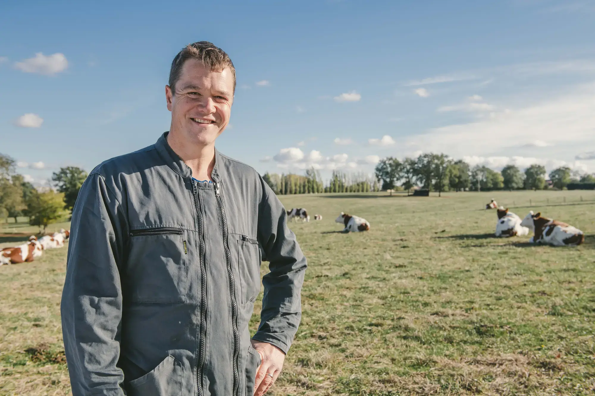 Bresse Bleu - Portrait producteur Fabien Paccard