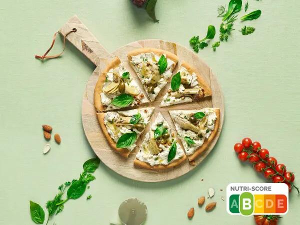 Recettes : Pizza bianca à la roquette et tartinade végétale