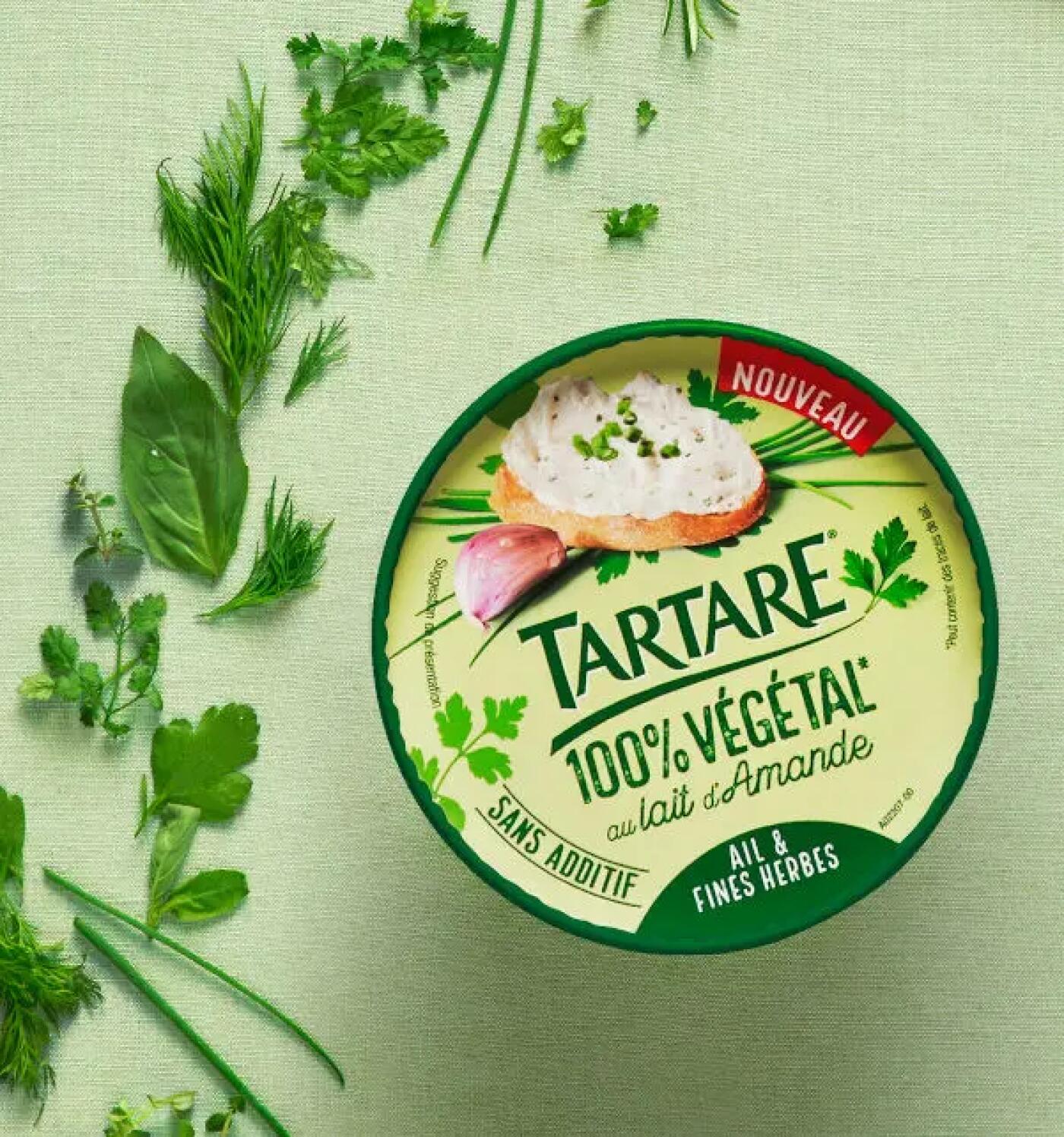 Fabrication: Tartare® 100% Végétal*
