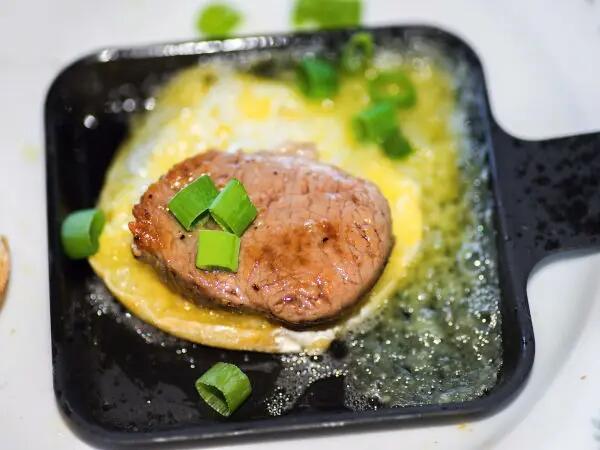 Recettes : Raclette au steak haché poivron vert