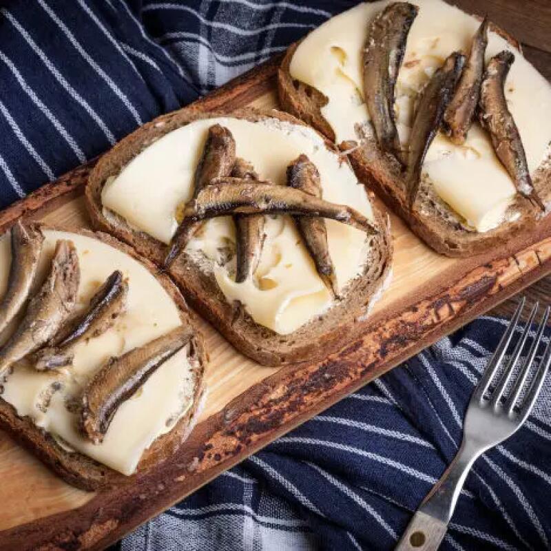 Recette : Tapas de sardines, piquillos et fromage de brebis