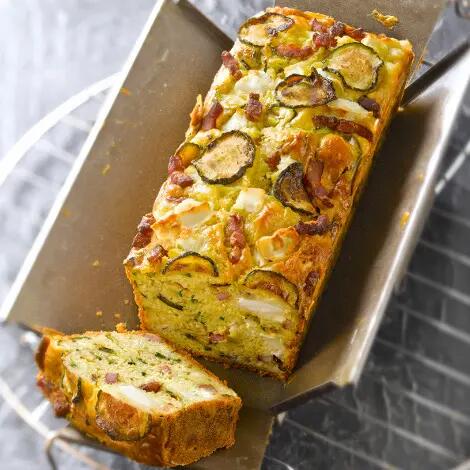Cake courgette chèvre Recette au fromage