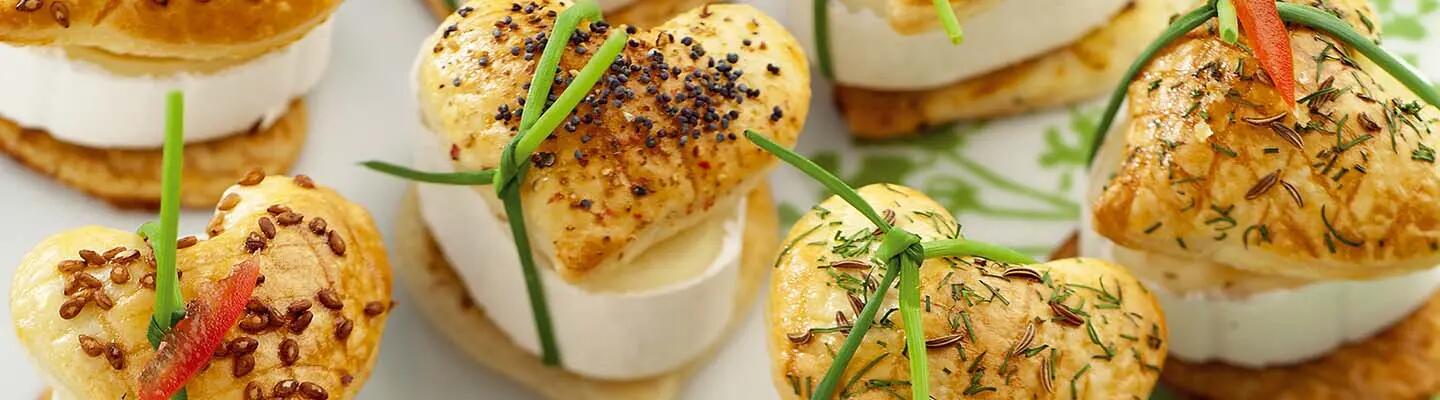 Recette : Cœurs feuilletés au fromage