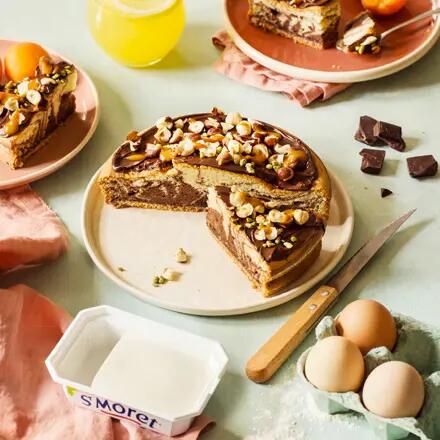Recette : Zebra Cake au fromage frais