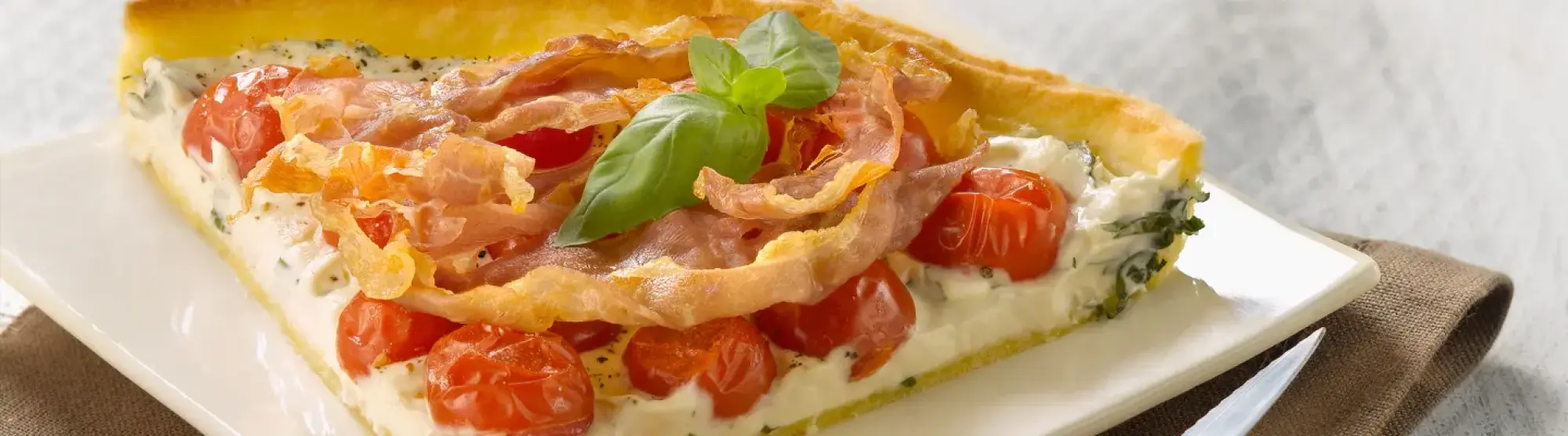 Tarte tomate et ricotta