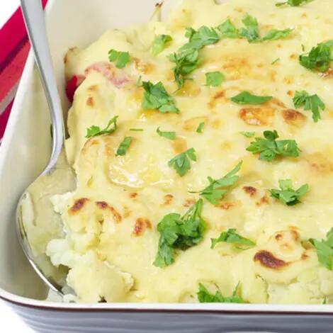 Gratin De Chou Fleur Au Parmesan Recette Au Fromage