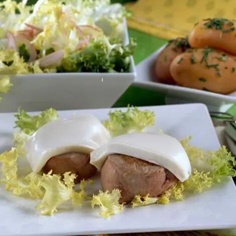 Recette : Filets mignons poêlés au fromage de chèvre