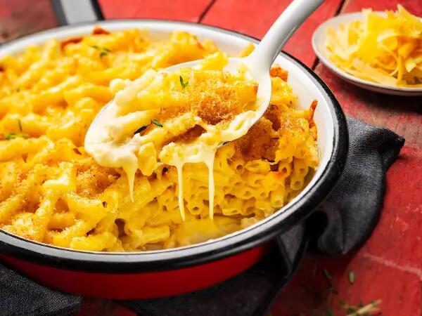 Recettes : Mac & Cheese au cheddar
