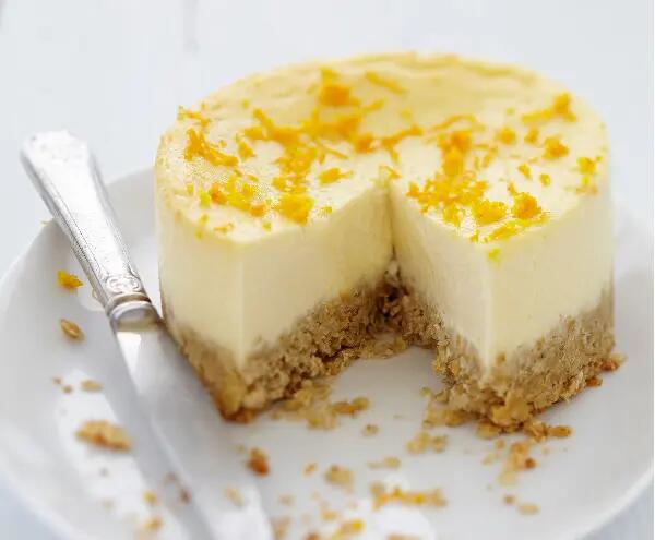  Cheesecake aux oranges et fromage frais