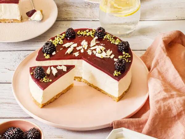 Cheesecake mûres et St Môret