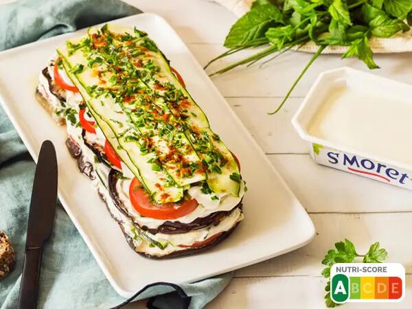 Millefeuille de légumes au St Môret