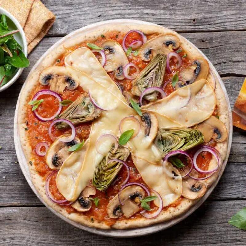 Recette : Pizza maison aux légumes et fromage