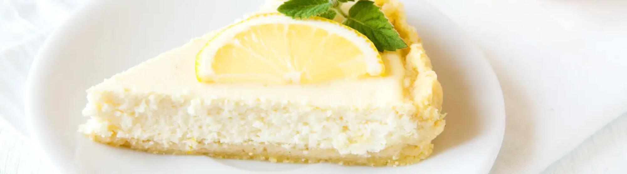 Recette : Cheesecake sans cuisson au citron
