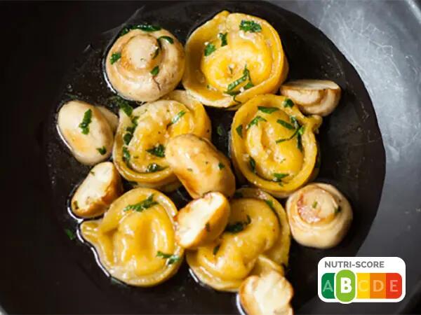 Recettes : Tortellinis au Maroilles et champignons