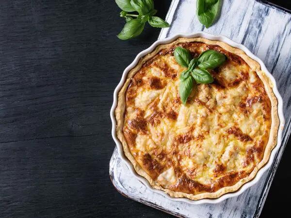 Recettes : Tarte à la fondue 3 fromages
