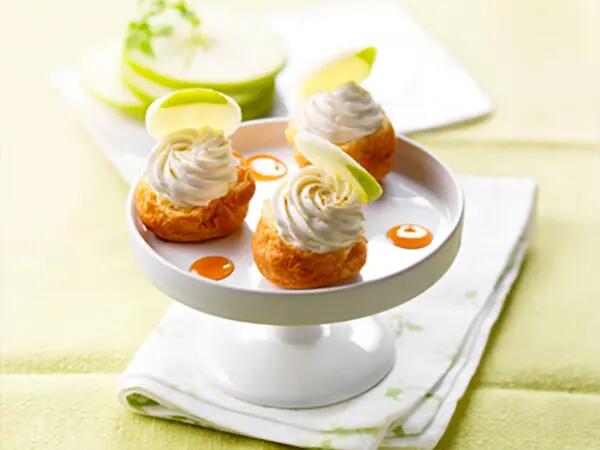 Recettes : Profiteroles au fromage frais