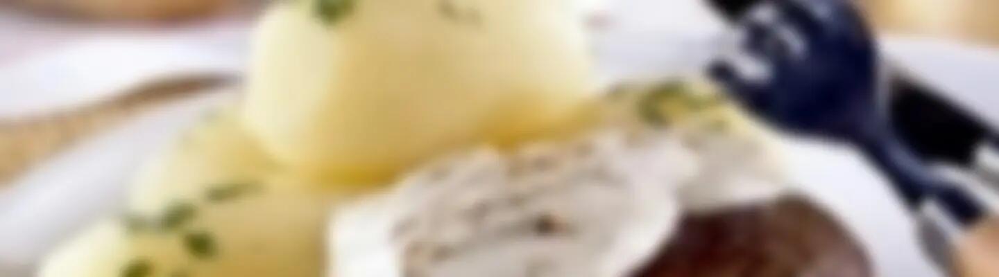 Tournedos sauce au poivre et fromage frais Recette au fromage