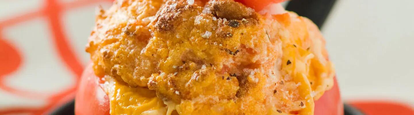 Recette : Tomate soufflée au fromage