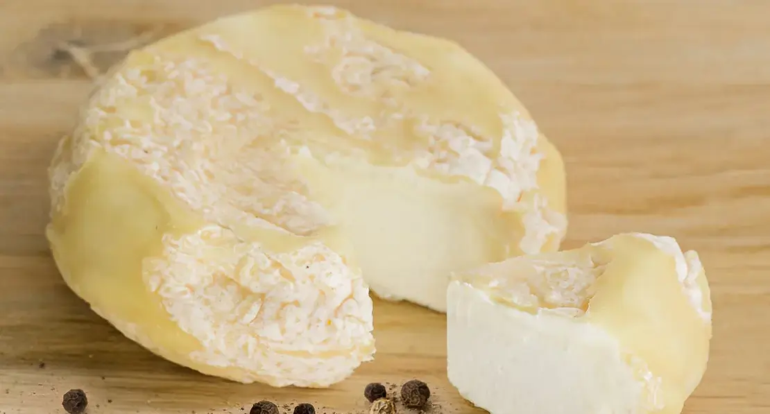 Le fromage italien robiola.