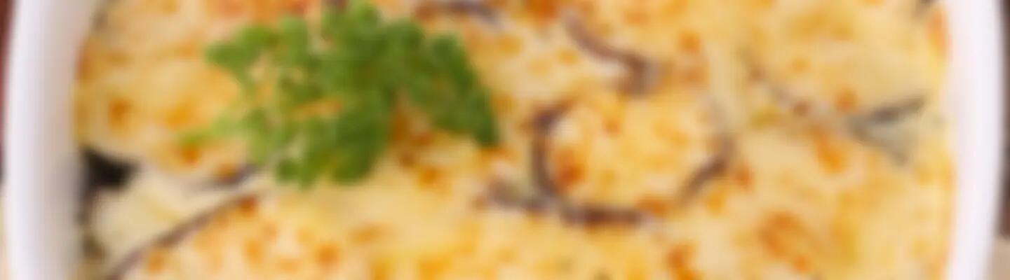 Gratin d'aubergines au parmesan Recette au fromage